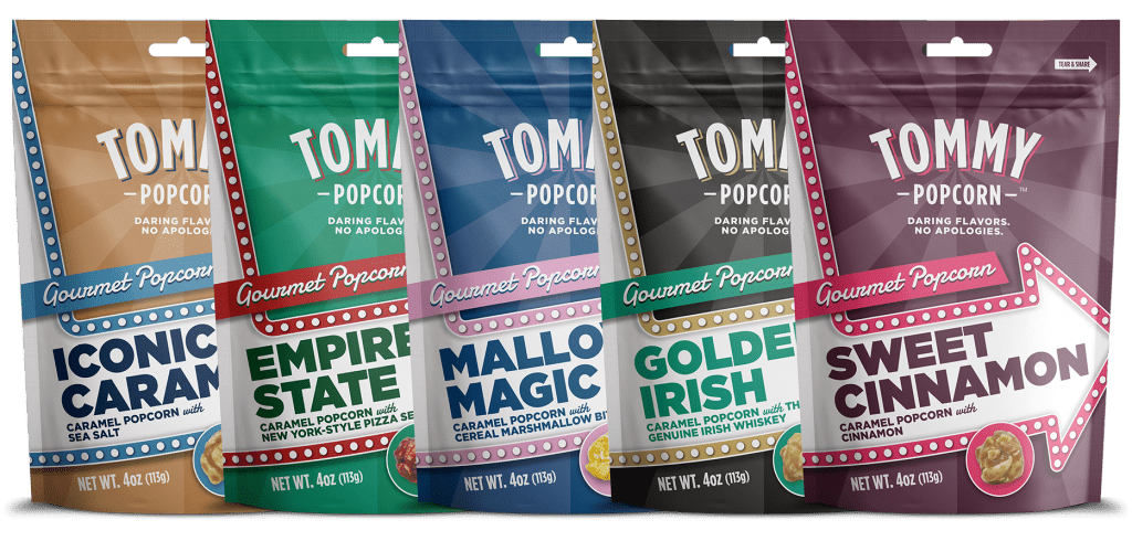 Tommy popcorn bags