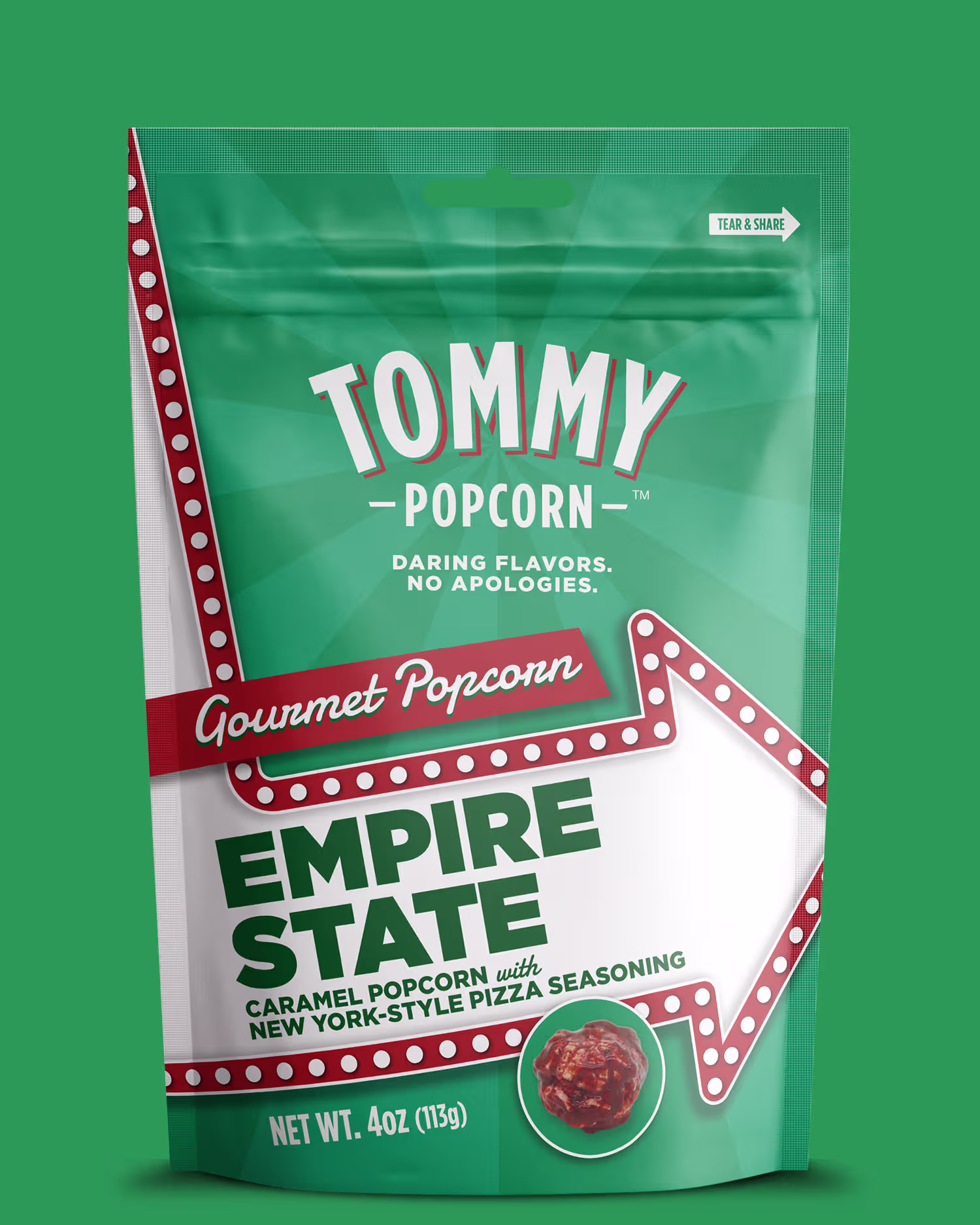 pizza flavored popcorn