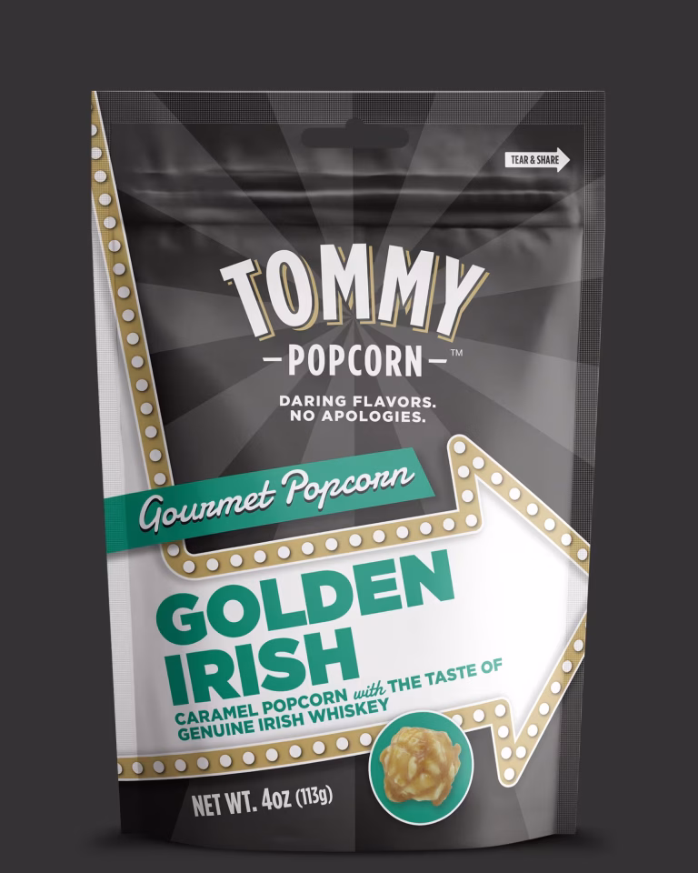 whiskey popcorn golden irish