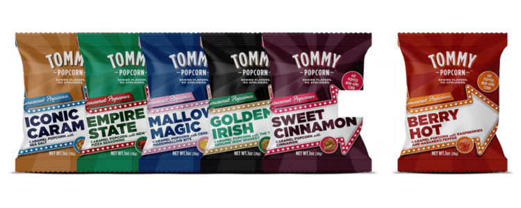 Tommy popcorn bags